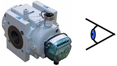 ACTARIS (ITRON) визуальный осмотр счетчика на наличие повреждений после транспортировки