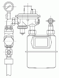 Регулятор давления газа серии RB 1200 RB(RBI 1212)